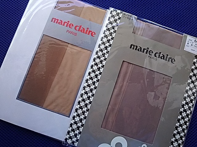 マリクレール ゾッキサポートタイプパンティストッキング 横ジマなし サイズM-L 2枚 シェール・オードリー 日本製 新品未使用品拍卖