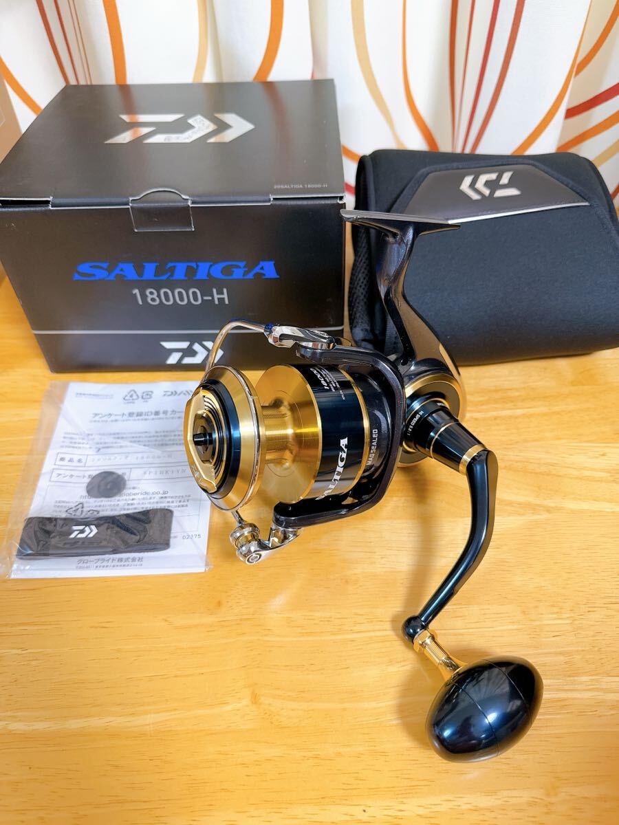 新品未使用 DAIWA ダイワ 20ソルティガ18000-H 【送料無料】日本製 MADE IN JAPAN拍卖