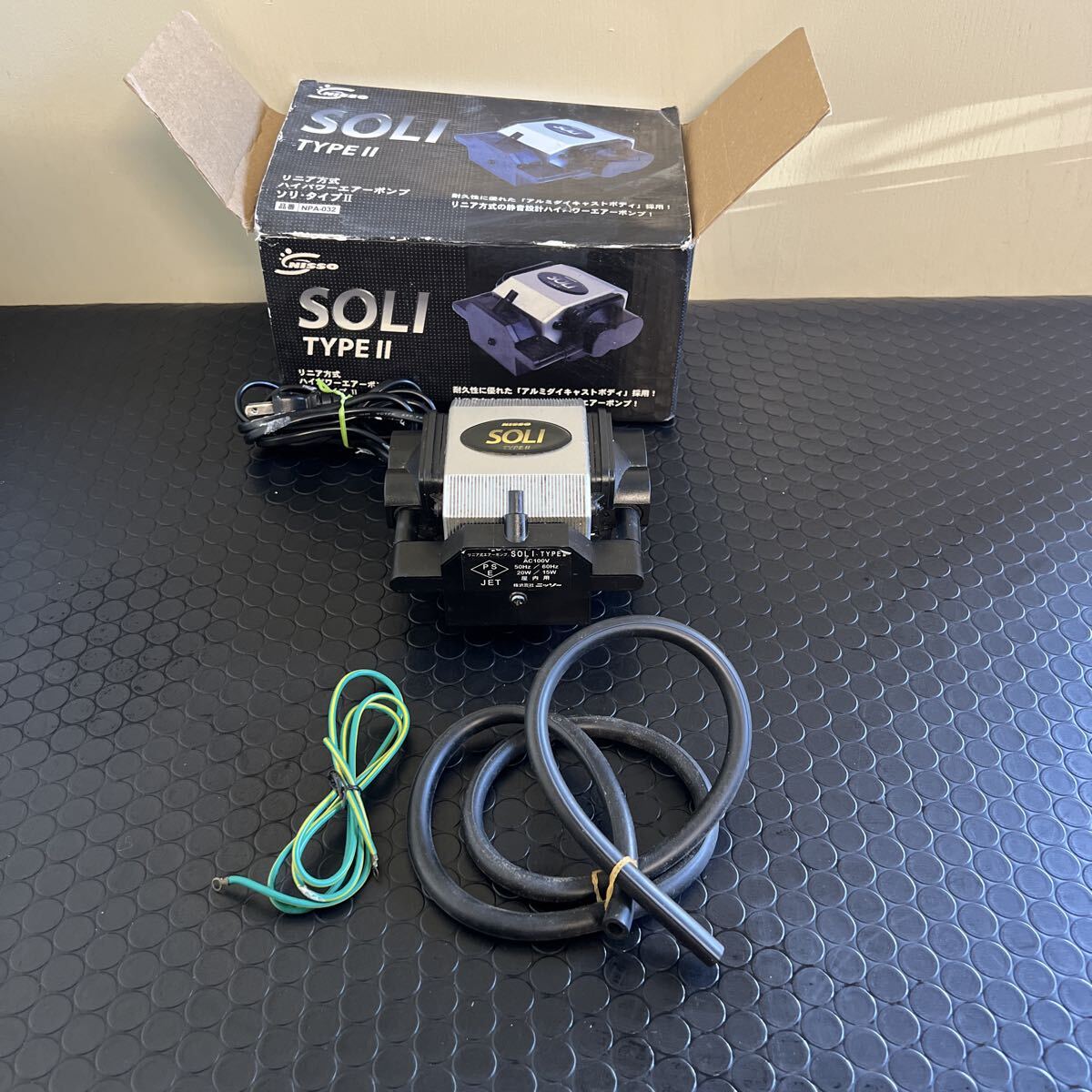 (中古)NISSOうあーポンプSOLI TYPE II。動作確認済み拍卖