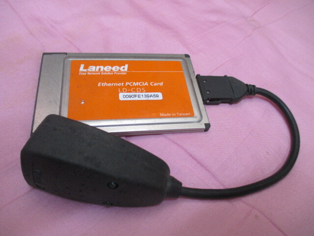 Laneed Ethernet PCMCIA Card LD-CDS拍卖