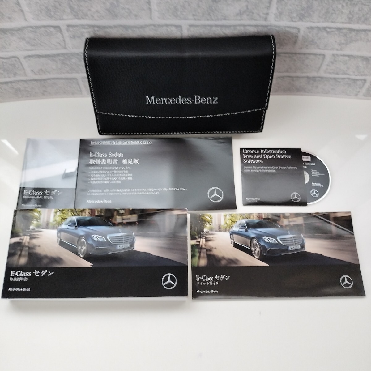 ☆送料無料/M.ベンツ/W213/E-CLASS/2018年/取扱説明書/取説/一式☆A2505-10-3拍卖