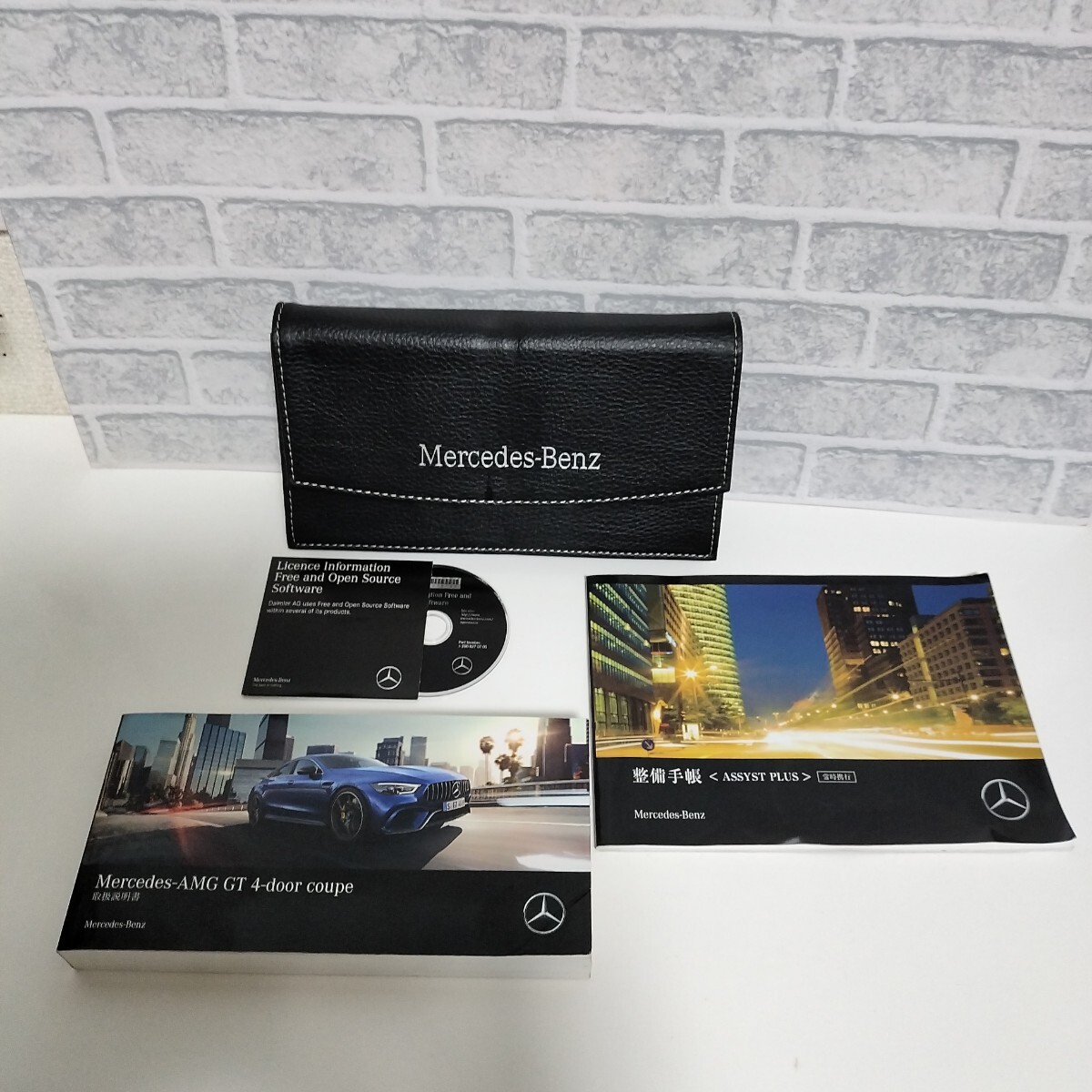 ☆送料無料/M.ベンツ/W290/AMG GT 4-door Coupe/2018年/取扱説明書/取説/一式☆A2505-10-4拍卖