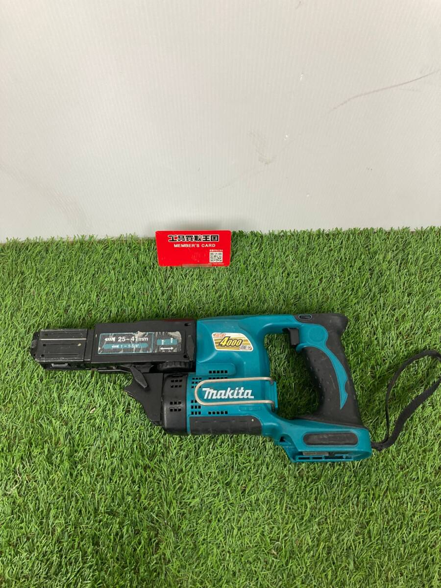 【中古品】マキタ:充電式オートパックスクリュードライバ(青) 本体のみ FR440DZ IT3GEZRU89ZP拍卖