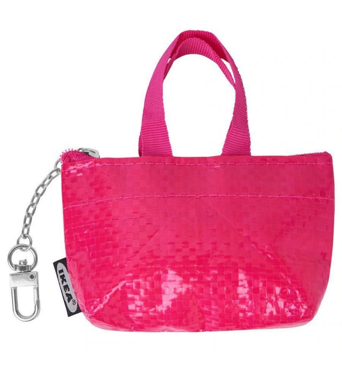 ★新品 IKEA イケア KNOLIG バッグキーホルダー ピンク拍卖