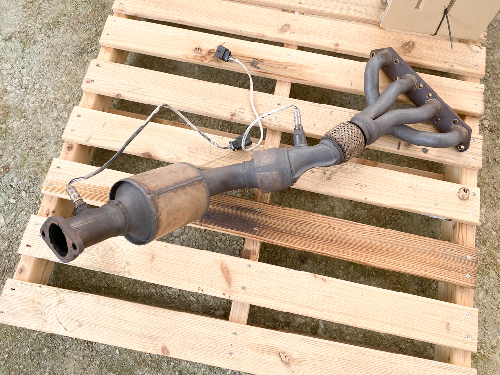 MINI クーパー R50 右H RA16 純正 触媒 キャタライザー 7518174-01拍卖