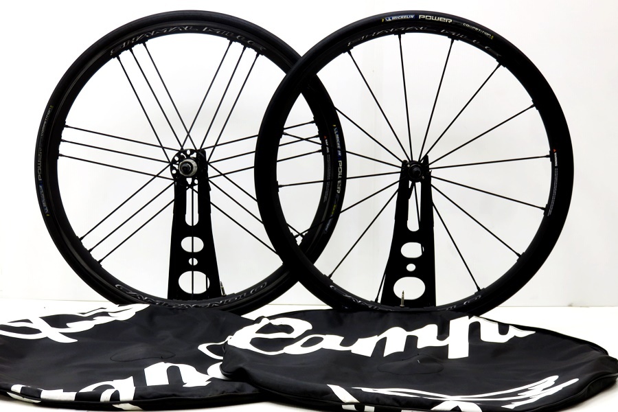 ★★カンパニョーロ Campagnolo SHARMAL MILLE ホイールセット アルミ 700C 11速 リムブレーキ クリンチャー シマノフリー拍卖
