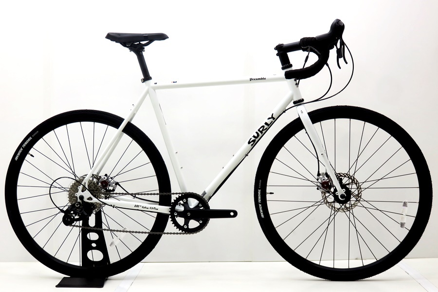 ★★サーリー SURLY プリアンブルドロップ PREAMBLE DROP 2024年モデル クロモリ グラベルロードバイク Mサイズ 9速 ホワイト拍卖