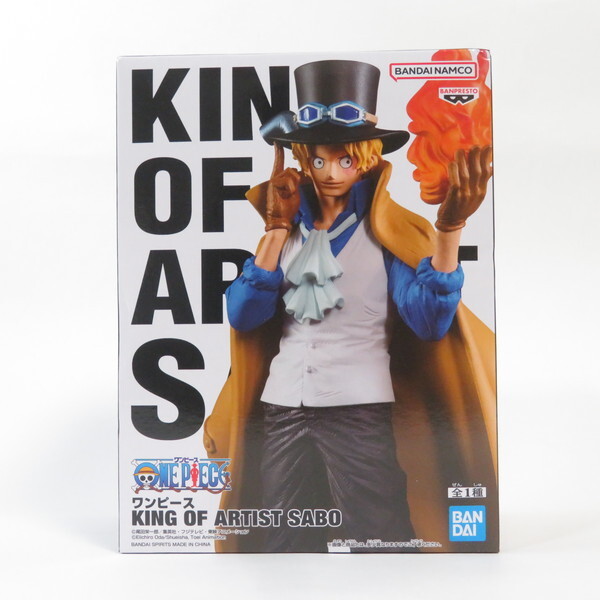 中古 未開封品 KING OF ARTIST ワンピース サボ BANDAI NAMCO/バンダイナムコ フィギュア拍卖