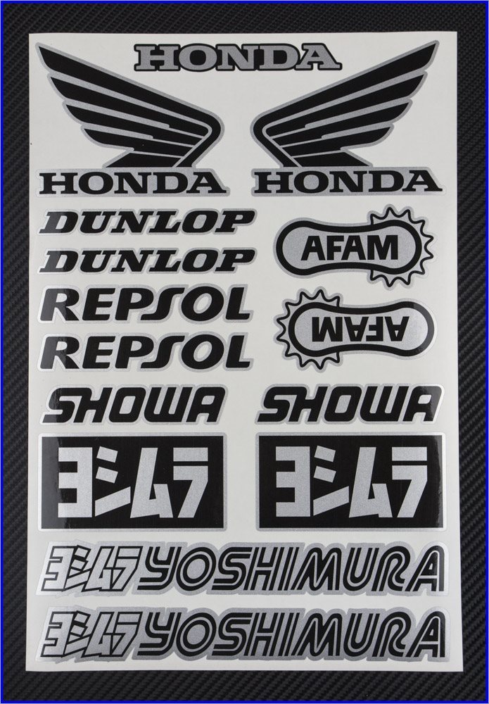 HONDA REPSOL DUNLOP AFAM ヨシムラ SHOWA ステッカー S309拍卖