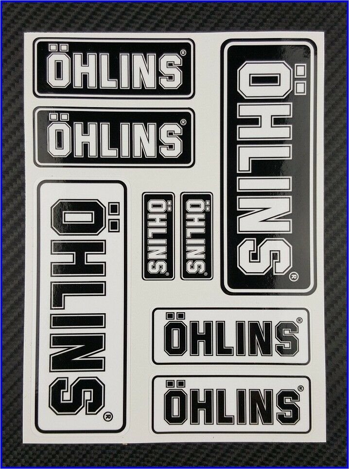 オーリンズ OHLINS ステッカー ブラック S189拍卖