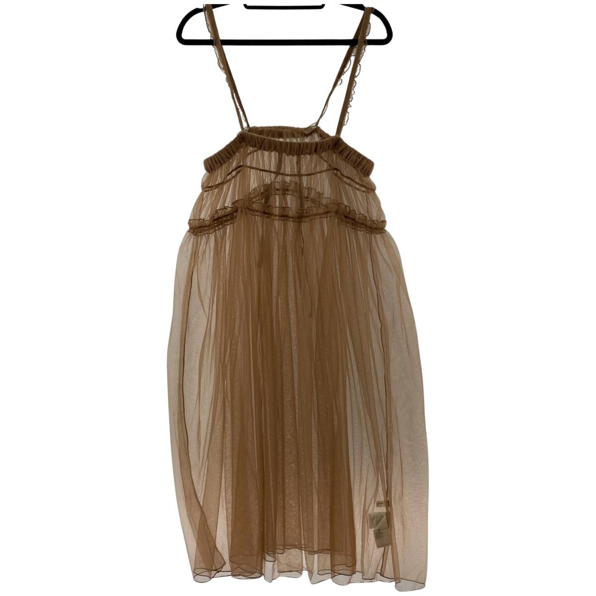 FREAK'S STORE フリークスストア チュール キャミソール ワンピース sizeF/オレンジ系 ゆうパケットOK拍卖