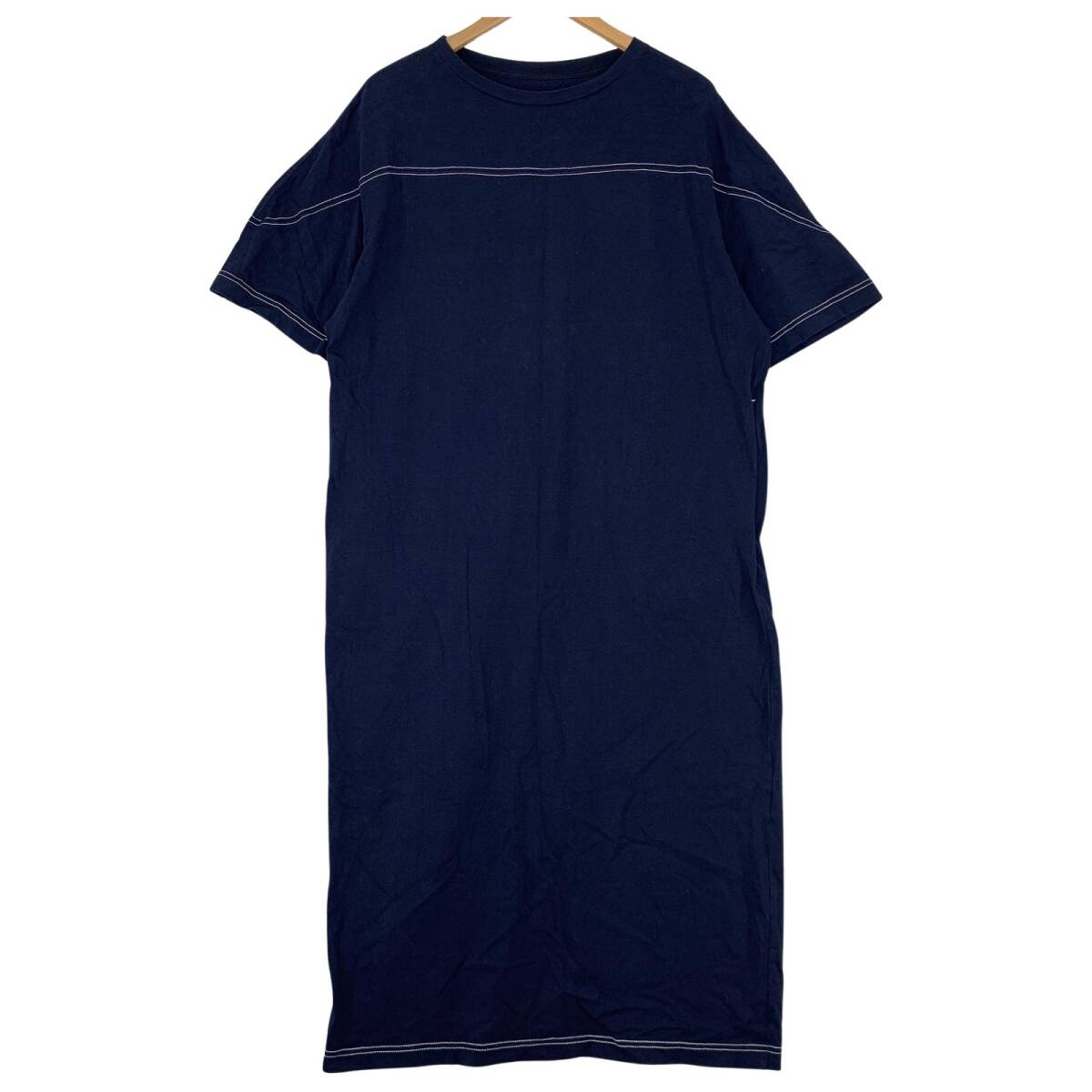 Alma Design アルマデザイン オーバーサイズ ワンピース sizeM/ネイビー拍卖