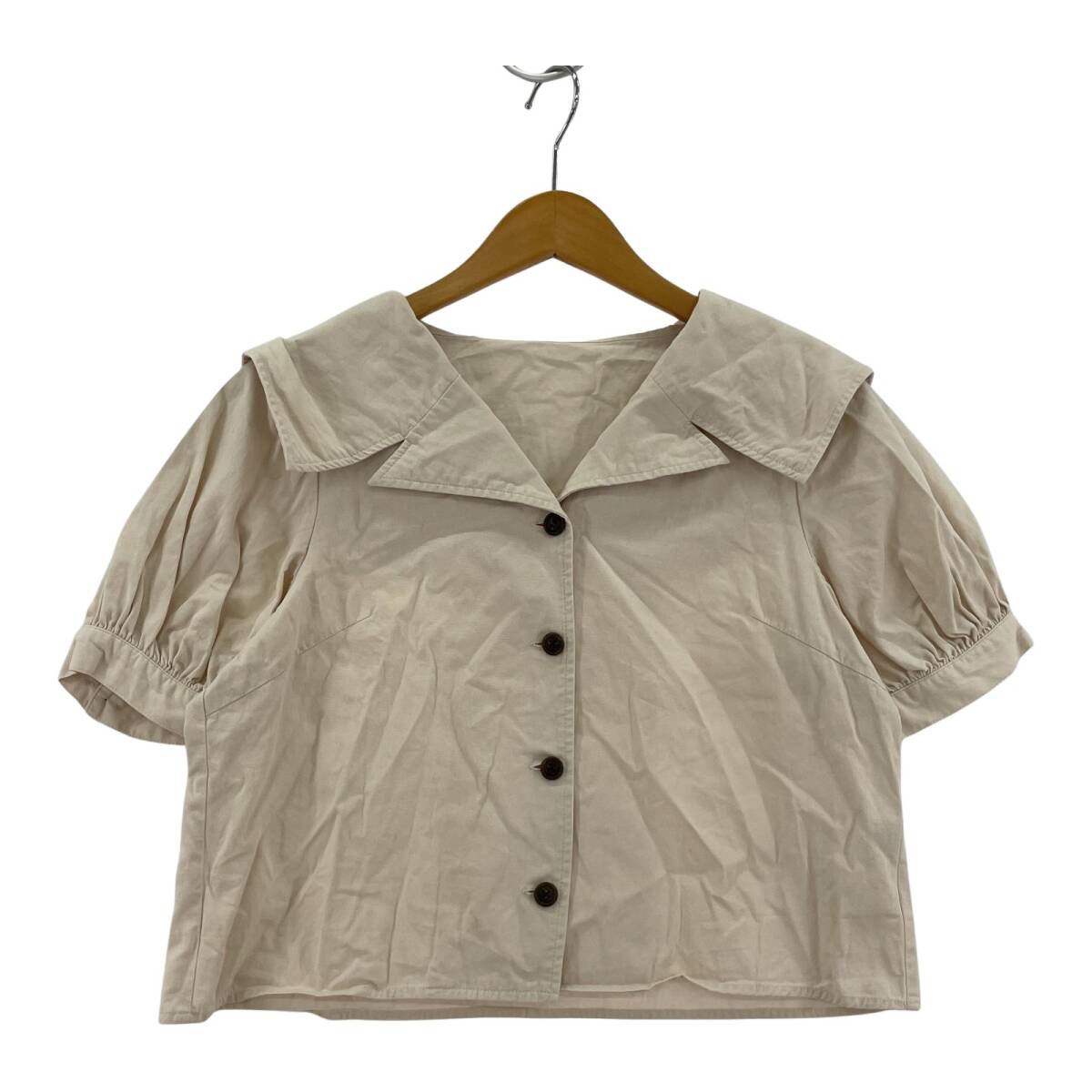 FREE'S MART フリーズマート 半袖 ジャケット sizeFR/ピンクベージュ ゆうパケットOK拍卖