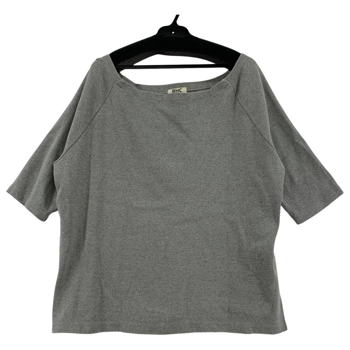 RHC Ron Herman RHC ロンハーマン ボートネック カットソー sizeXS/グレー拍卖