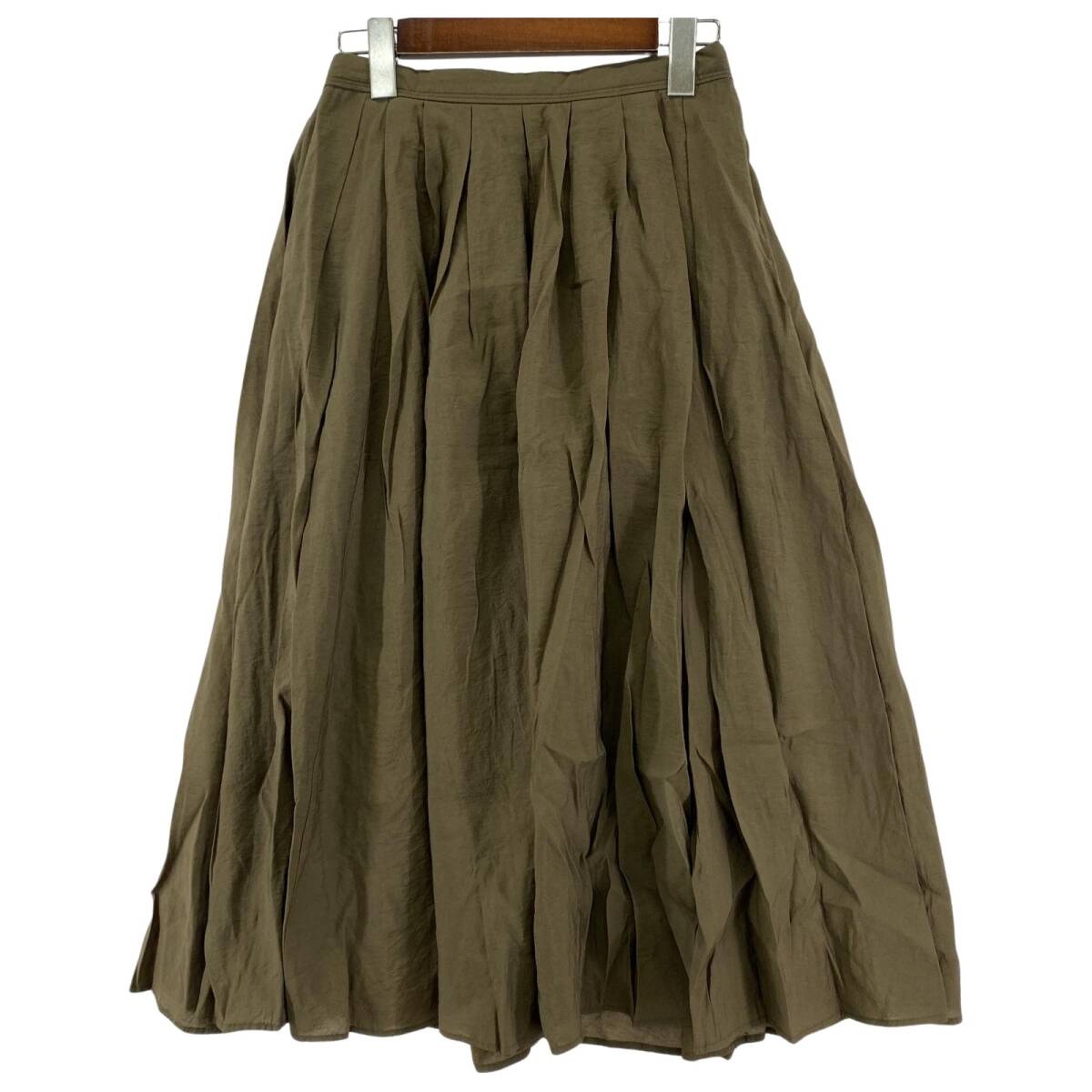 URBAN RESEARCH ROSSO アーバンリサーチ ロッソ フレア ロング スカート sizeFree/カーキ系拍卖