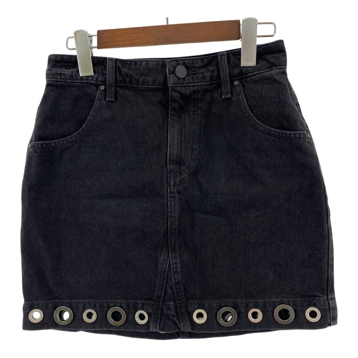 GUESS ゲス デニム スカート size155/76A/ブラック系拍卖