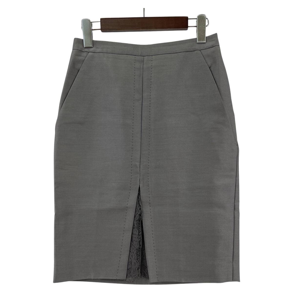 ADORE アドーア タイト スカート size36/グレー ゆうパケットOK拍卖