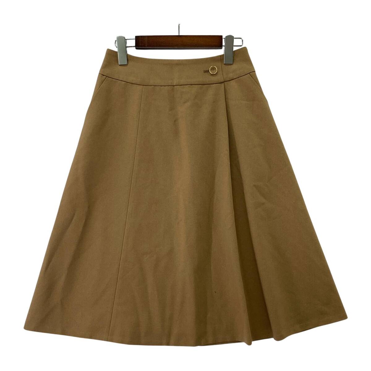 Reflect リフレクト Aライン スカート size9/ブラウン拍卖