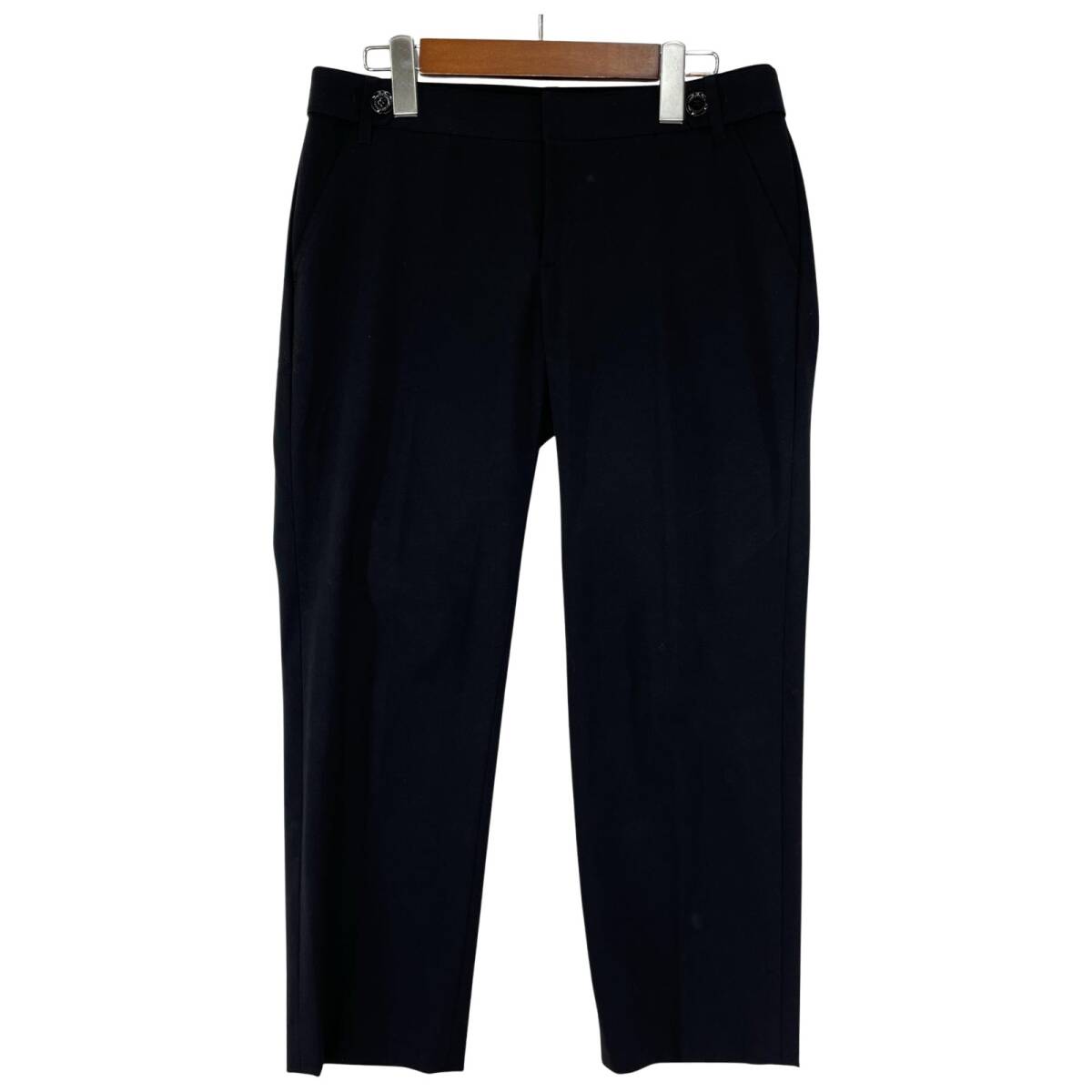 BURBERRY LONDON バーバリーロンドン テーパード パンツ size40/ブラック拍卖