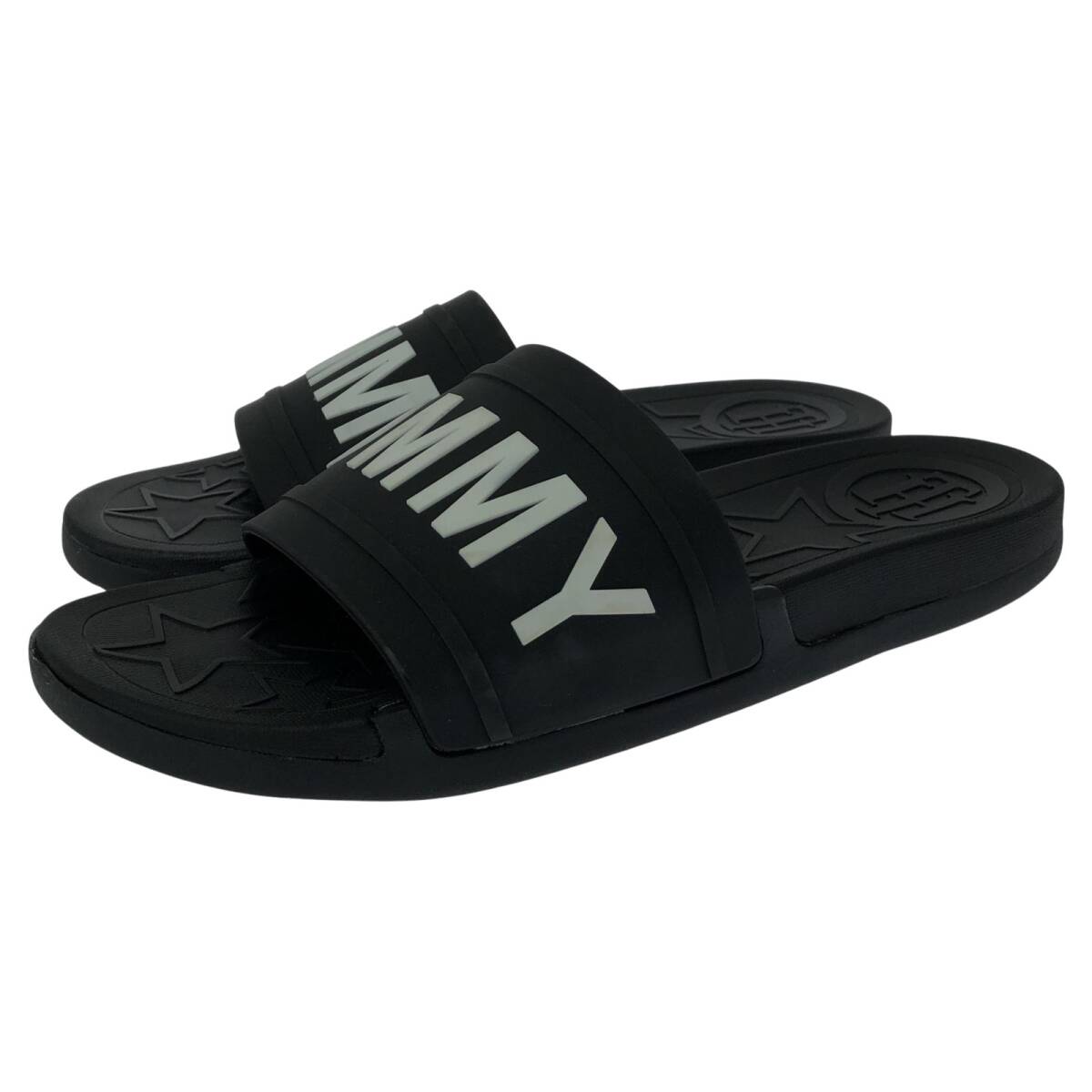 TOMMY HILFIGER トミーヒルフィガー ロゴ ベナッシ シャワー サンダル size表記なし/ブラック拍卖