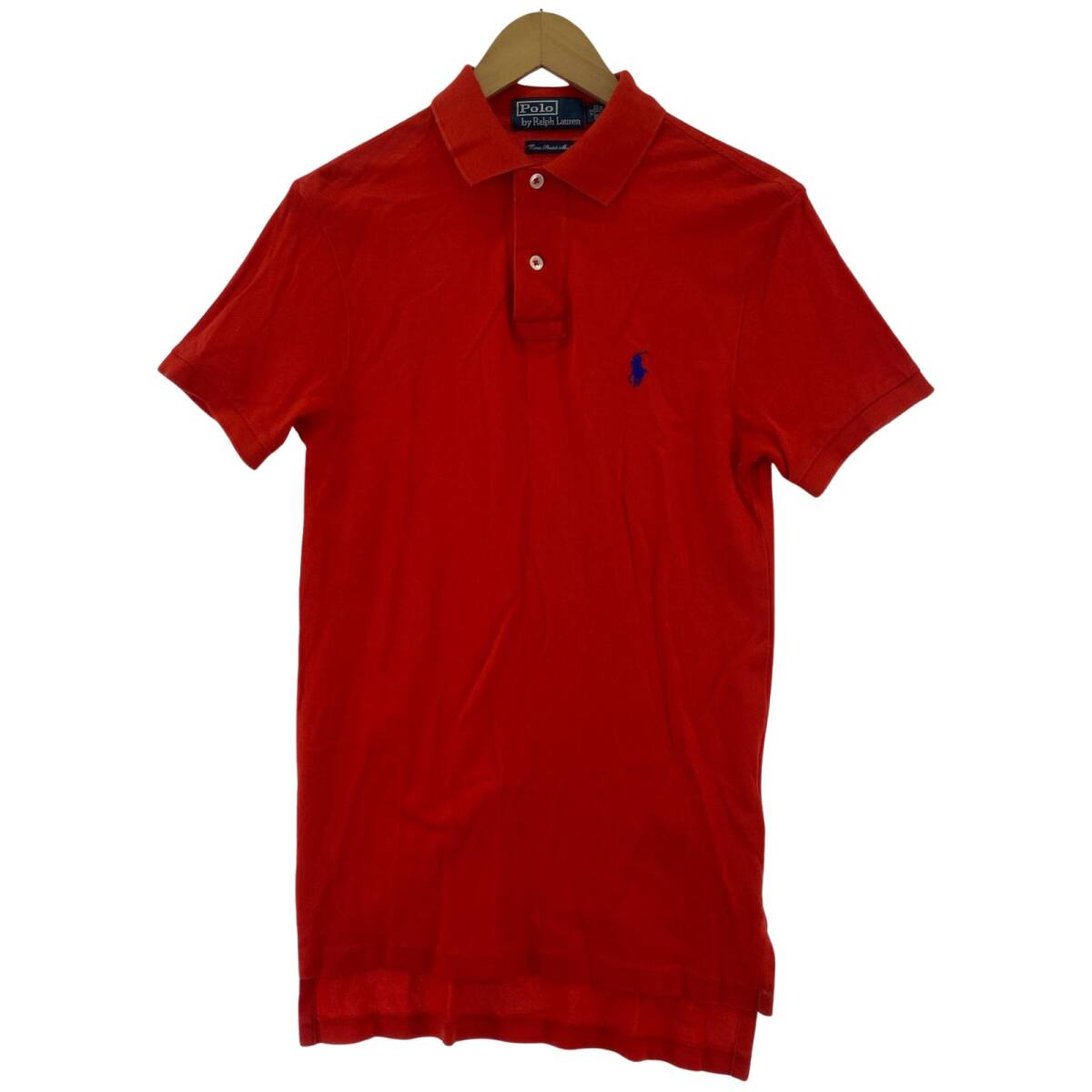 POLO RALPH LAUREN ポロ・ラルフローレン ワンポイント刺 ポロシャツ sizeXS/レッド拍卖