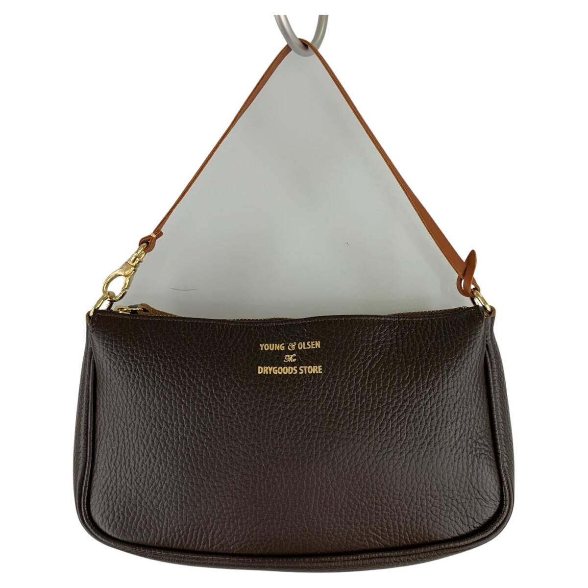YOUNG & OLSEN The DRYGOODS STORE ヤングアンドオルセン ハンドバッグ/ブラウン拍卖
