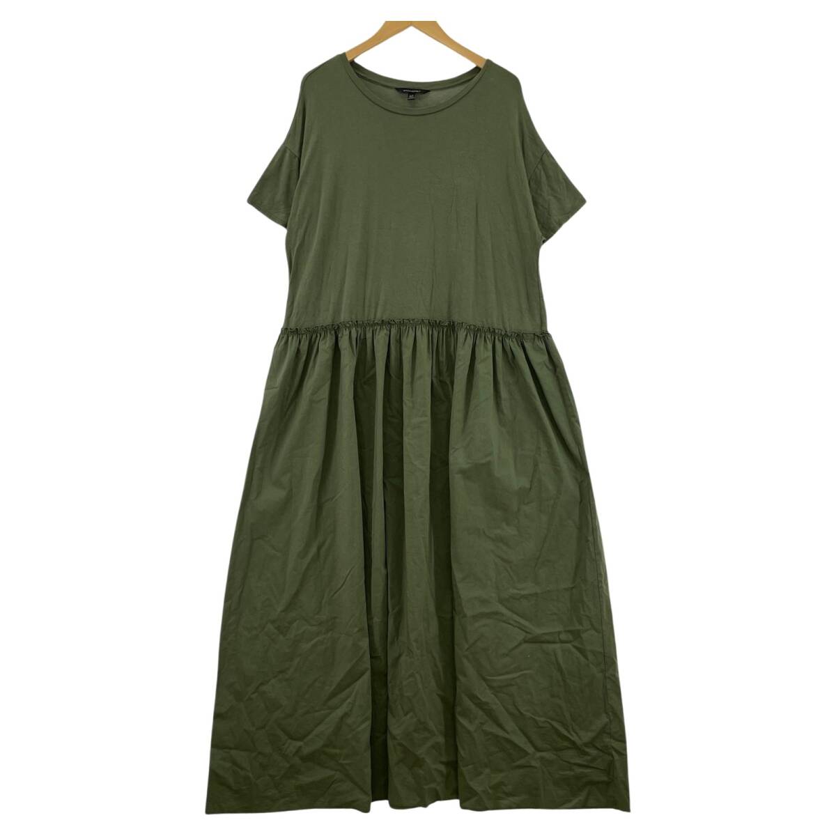 BANANA REPUBLIC バナナリパブリック ドッキング ワンピース sizeM/L/グリーン系拍卖