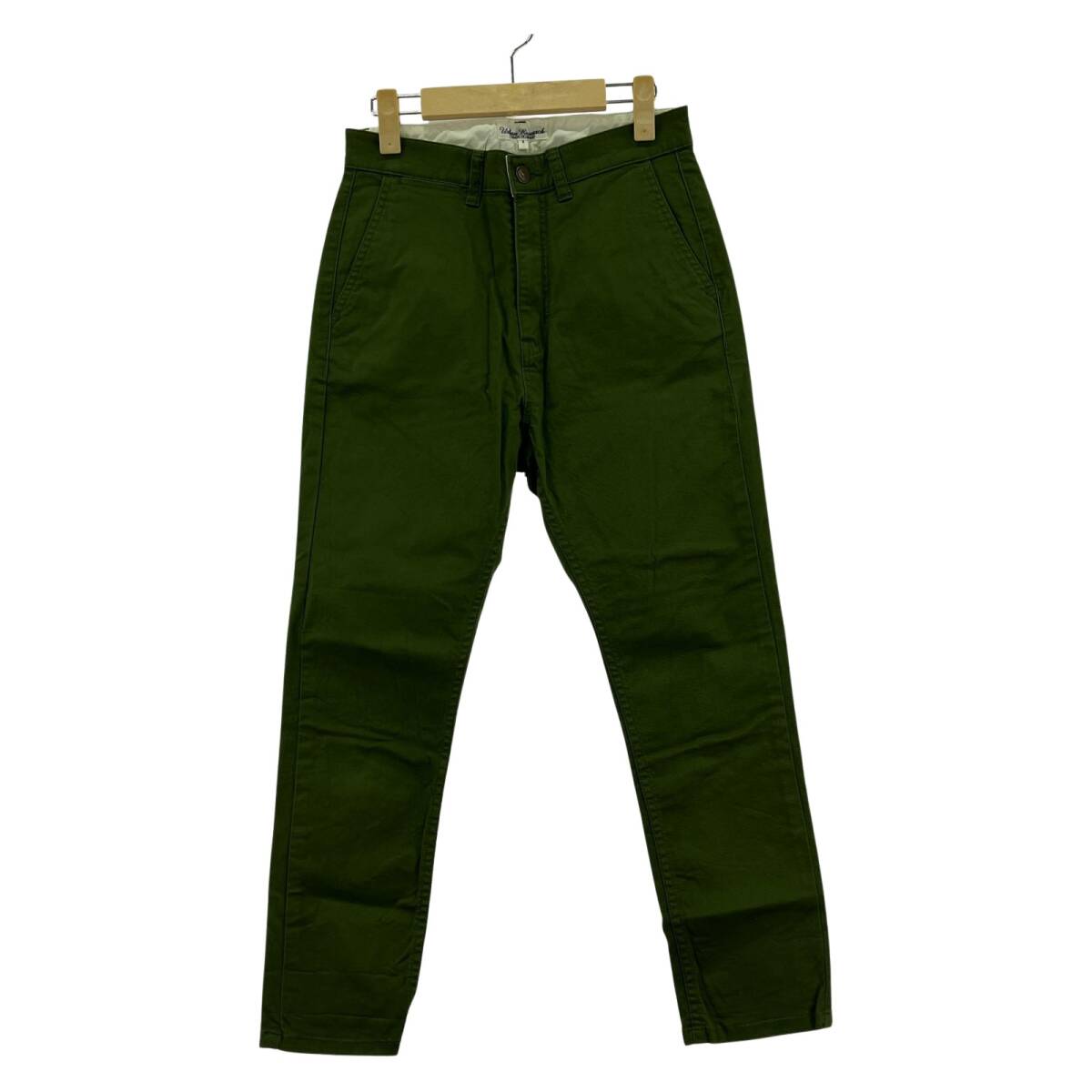 URBAN RESEARCH アーバンリサーチ テーパード パンツ sizeS/カーキ ゆうパケットOK拍卖