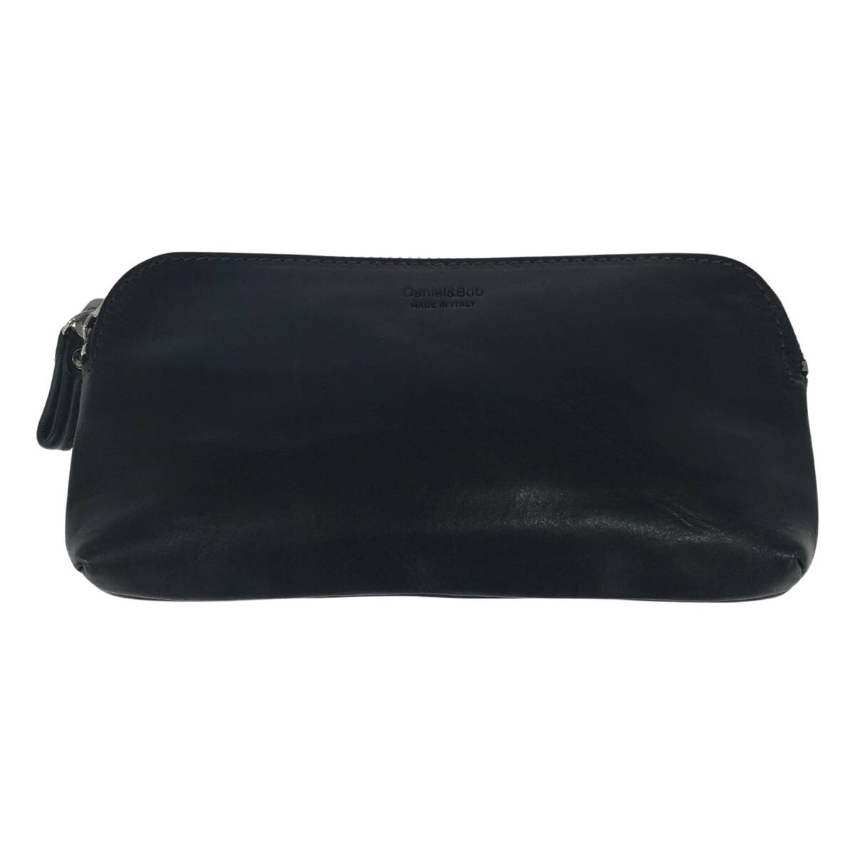 Daniel&Bob ダニエル&ボブ レザー ポーチ/ブラック拍卖
