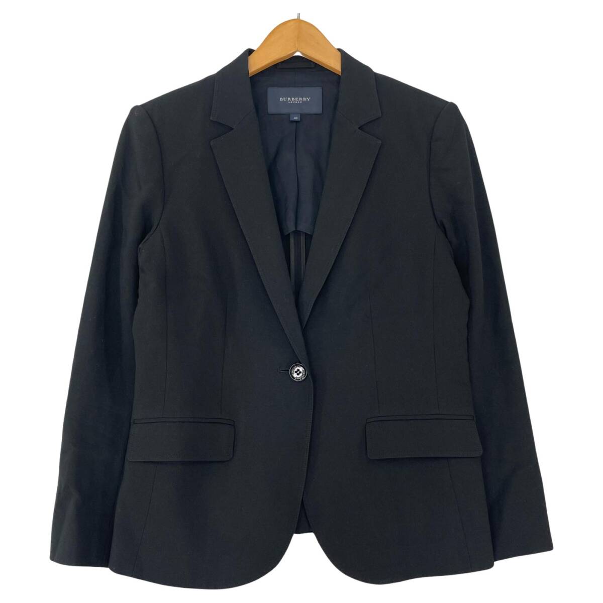BURBERRY LONDON バーバリーロンドン テーラードジャケット size40/ブラック拍卖