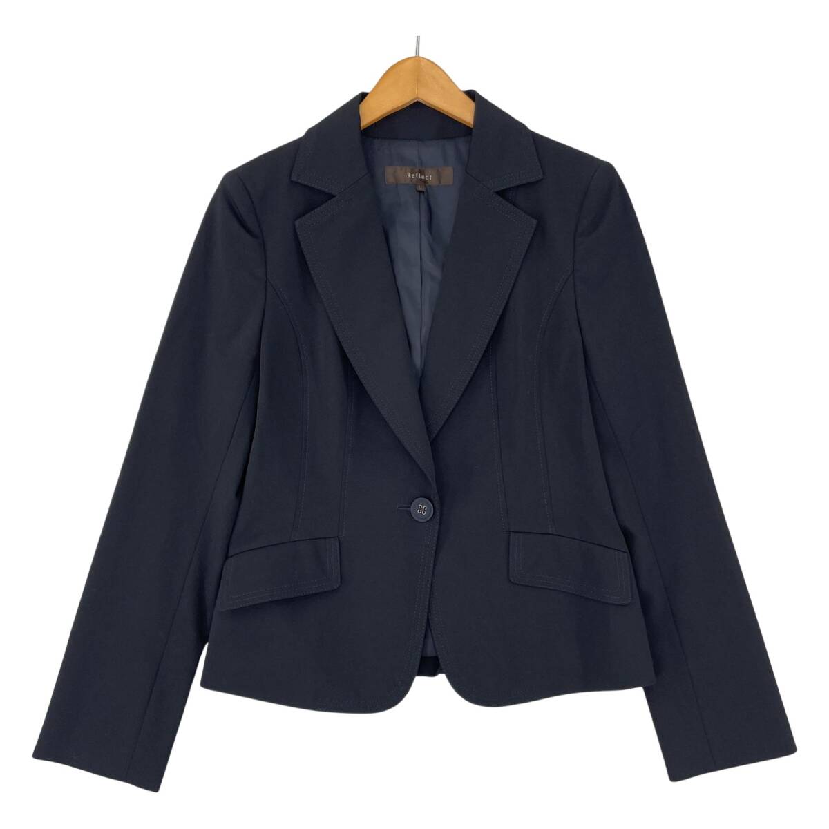 Reflect リフレクト ワンボタン ジャケット size11/ネイビー拍卖