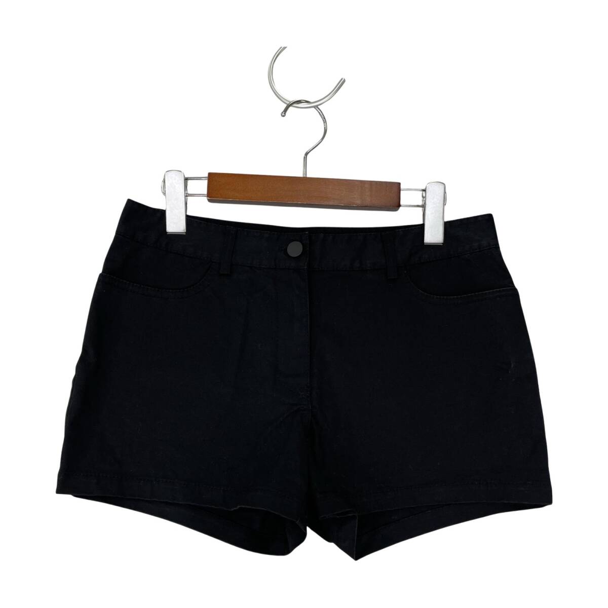 T by ALEXANDER WANG ティーバイアレクサンダーワン ショート パンツ size27/ブラック拍卖