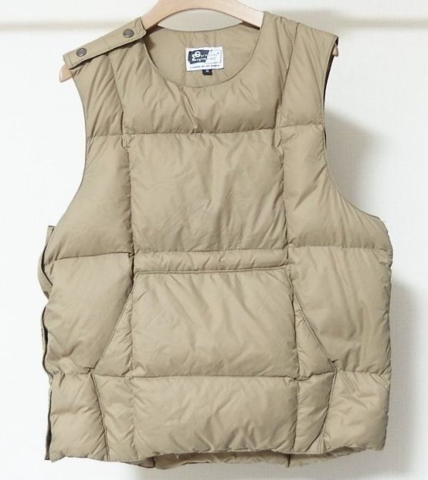 旧タグ Engineered Garments エンジニアードガーメンツ Down Body Vest ボディ ダウン ベスト S拍卖