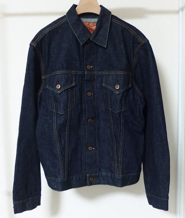 Boncoura ボンクラ Denim Jacket 3rd indigo デニム ジャケット Gジャン 44拍卖