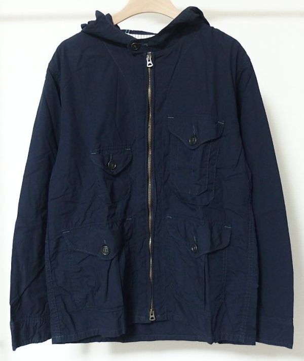 POST O'ALLS OVERALLS ポスト オーバーオールズ CRUZER PARKA クルーザー パーカー M 紺 アメリカ製拍卖