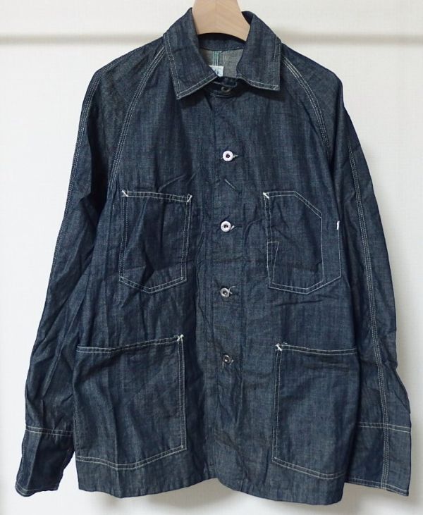 POST O'ALLS OVERALLS ポスト オーバーオールズ ENGINEERS' JACKET-XXR エンジニア ジャケット / デニム カバーオール S アメリカ製拍卖