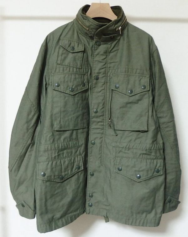 Engineered Garments エンジニアードガーメンツ BEAMS PLUS 別注 M-65 Field Jacket Nyco Reversed Sateen フィールド ジャケットM拍卖