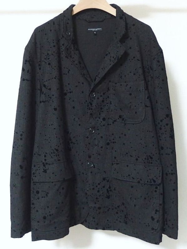Engineered Garments エンジニアードガーメンツ Loiter Jacket Flocking Splatter ロイター ジャケット S拍卖
