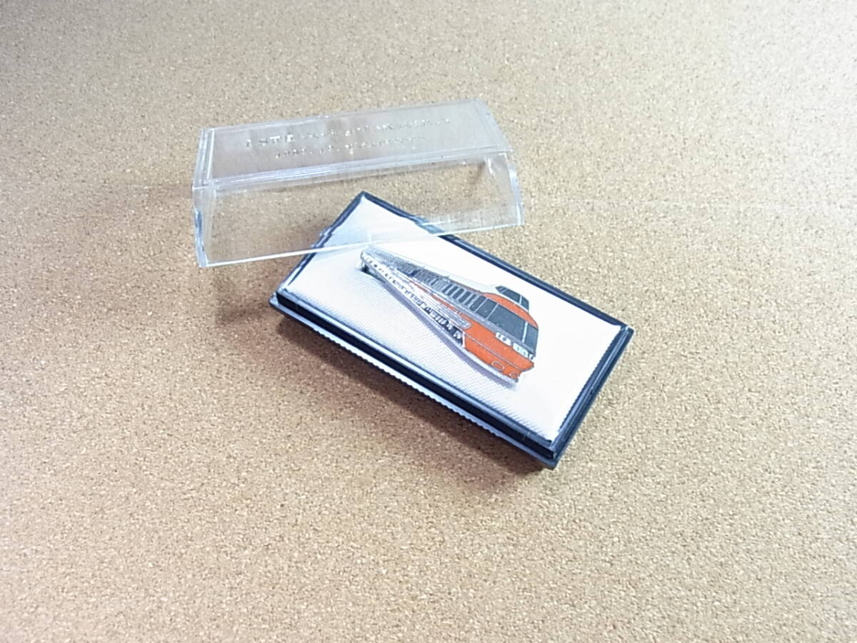 ODAKYU 小田急電鉄 / ロマンスカー 小田急7000形電車 ネクタイピン 天賞堂 / タイピン 鉄道グッズ 電鉄 列車 私鉄 特別急行 特急拍卖