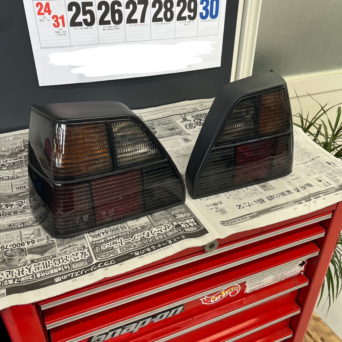 VW GOLF2 テールランプ スモーク FIFFT製 usdm ゴルフ2拍卖