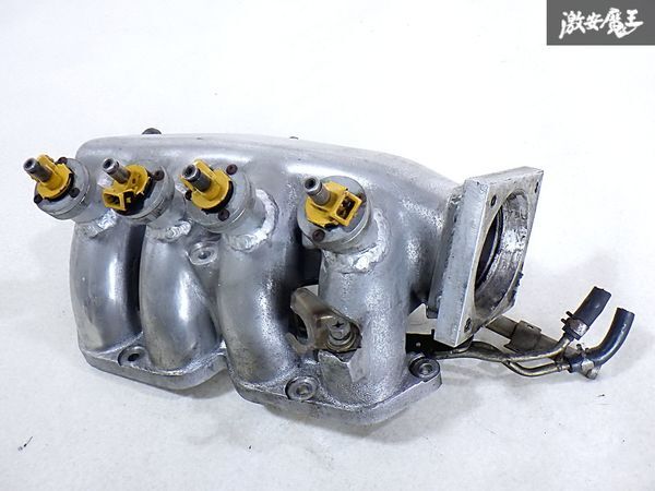 日産 純正 加工品 S15 シルビア 加工サージタンク GT-Rインジェクター 90φスロットル用 インフィニティスロットル AAC-V付き 即納 棚K-4拍卖