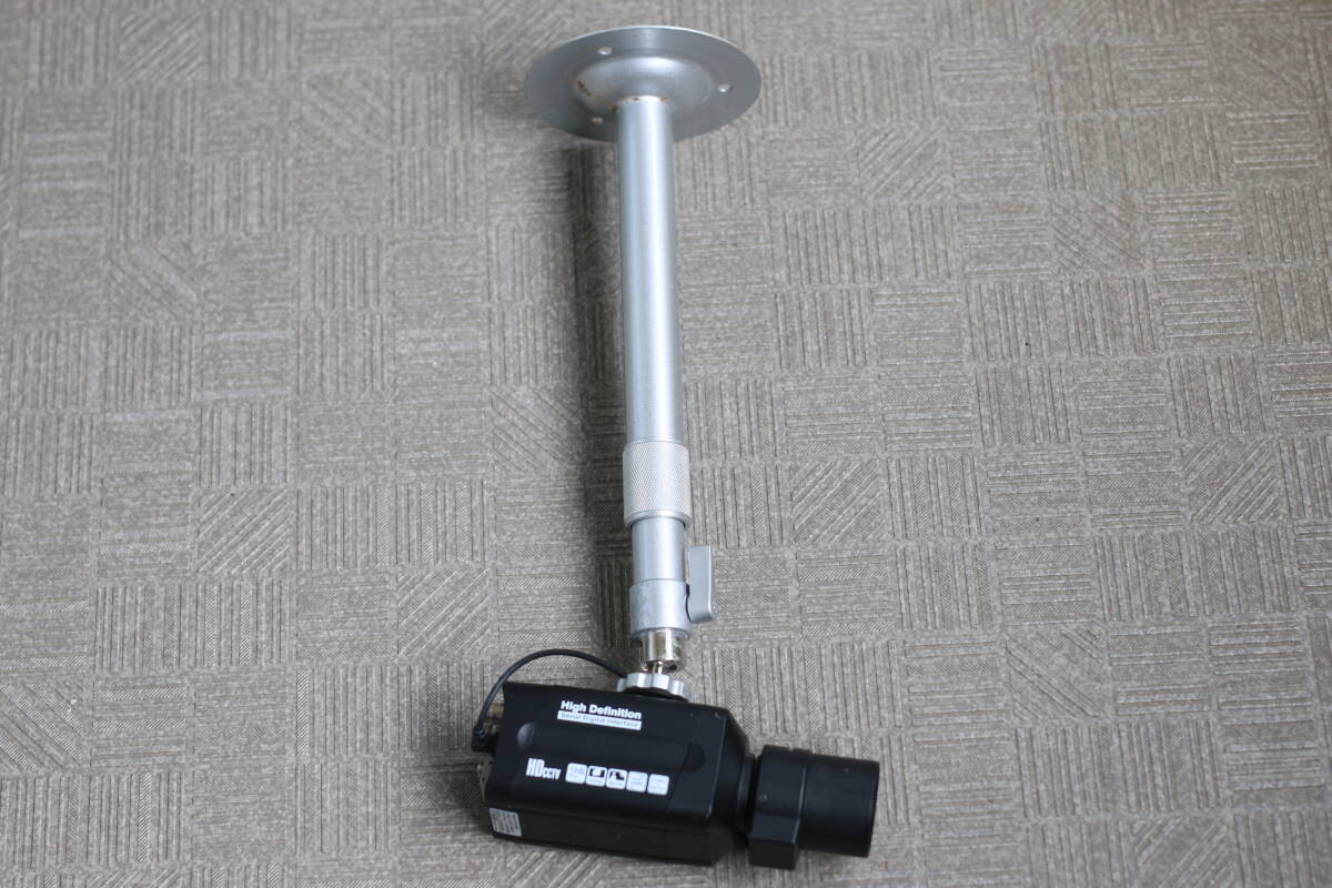 【作動OK】HD-SDI BOX型 防犯カメラ 高画質レンズ・取り付け台座付き 業務仕様拍卖