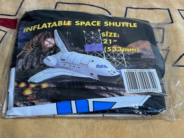 ☆inflatable space shuttle Discovery レッドワークス・インターナショナル☆空気を入れてインテリアで楽しむ☆size:533cm☆(F-11)拍卖