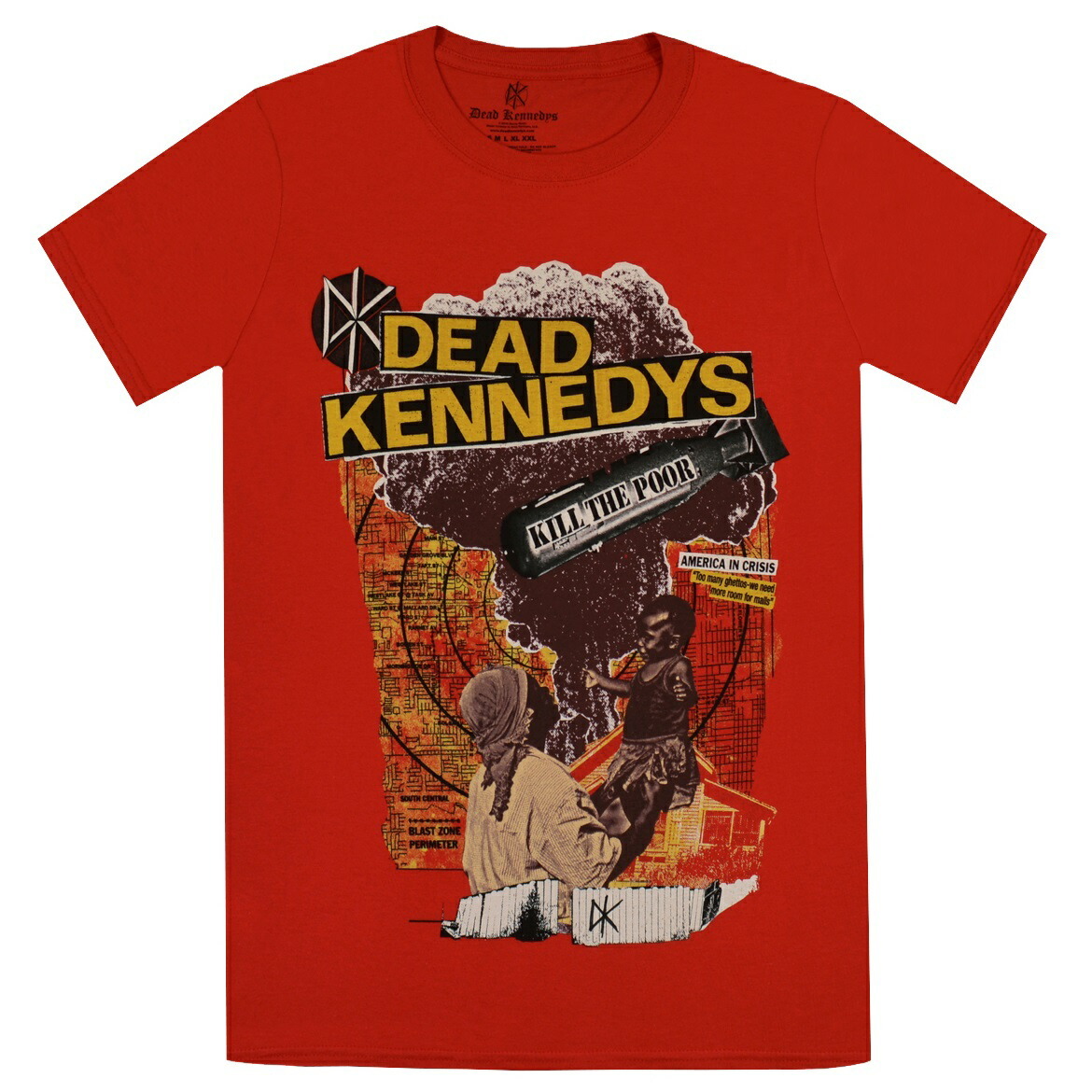 DEAD KENNEDYS デッドケネディーズ Kill The Poor Tシャツ Sサイズ オフィシャル拍卖