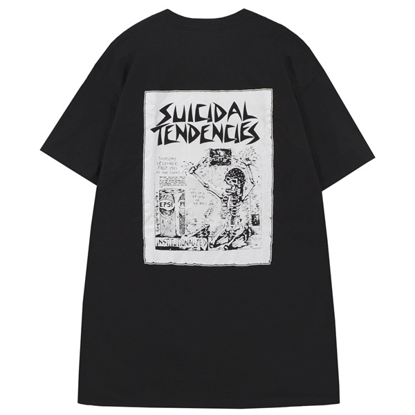 SUICIDAL TENDENCIES スイサイダルテンデンシーズ Show Flyer Tシャツ Lサイズ オフィシャル拍卖