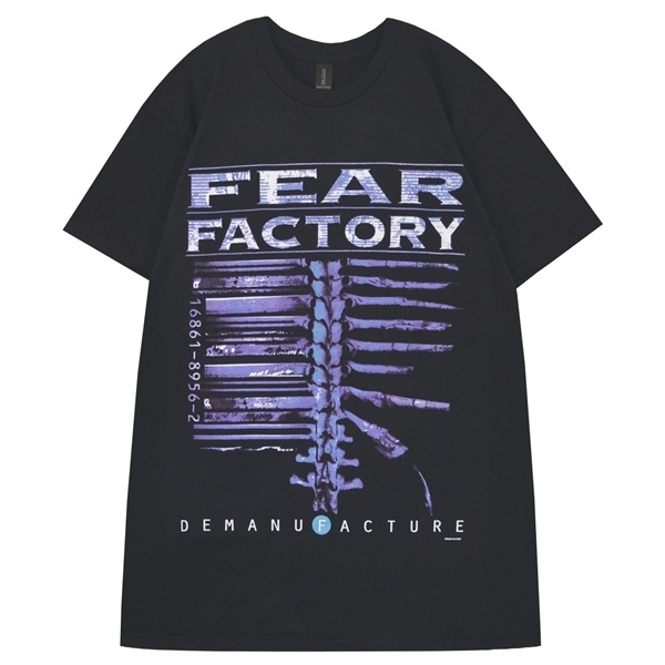 FEAR FACTORY フィアファクトリー Demanufacture Tシャツ Lサイズ オフィシャル拍卖