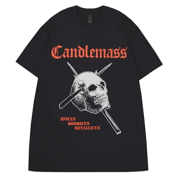 CANDLEMASS キャンドルマス Epicus Doomicus Metallicus Tシャツ Lサイズ オフィシャル拍卖