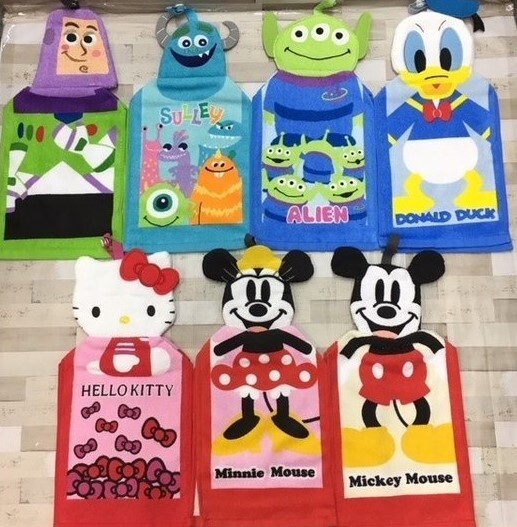 送料無料!人気キャラ・マスコット付きドレスタオル(画像から)1枚拍卖