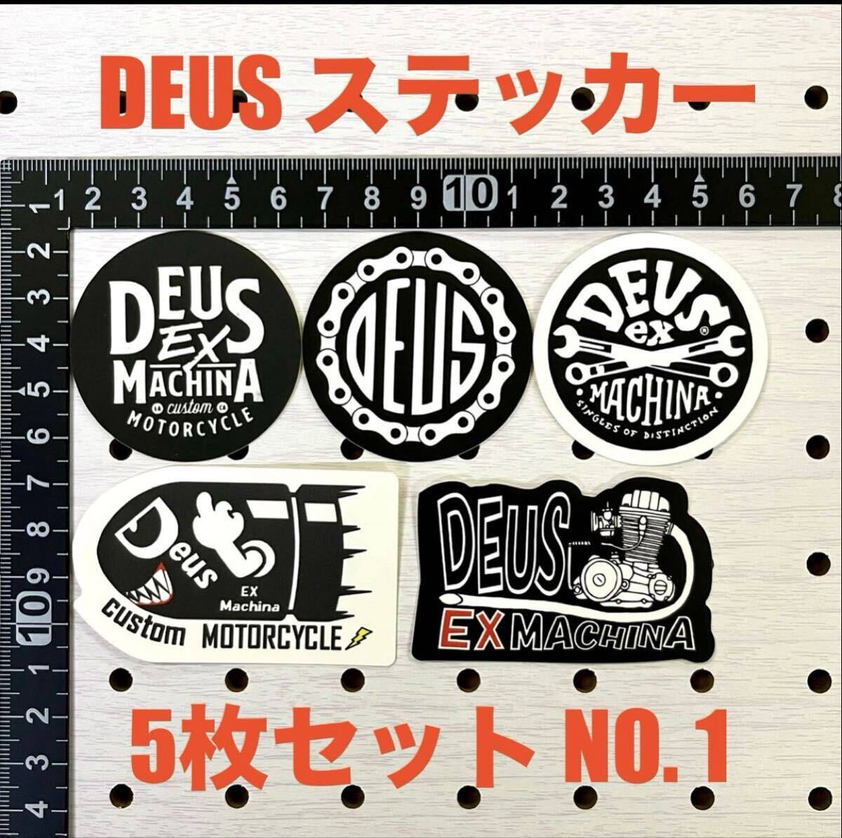 DEUS デウスステッカー 5枚セット No.1拍卖
