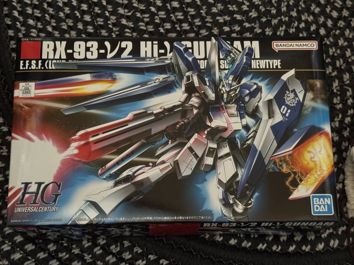 プラモデル HG 1/144 ハイニューガンダム Hi-ν RX-93-ν2拍卖